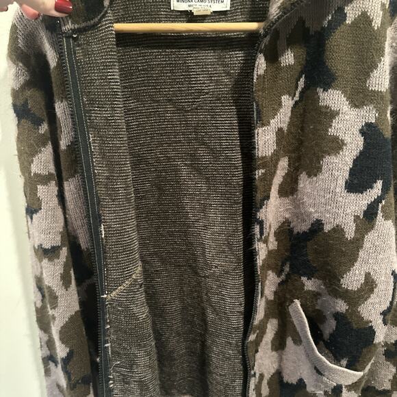 Vintage Bob Fratzke Winona Camo System Men's Sweater Medium - Picture 7 of 9